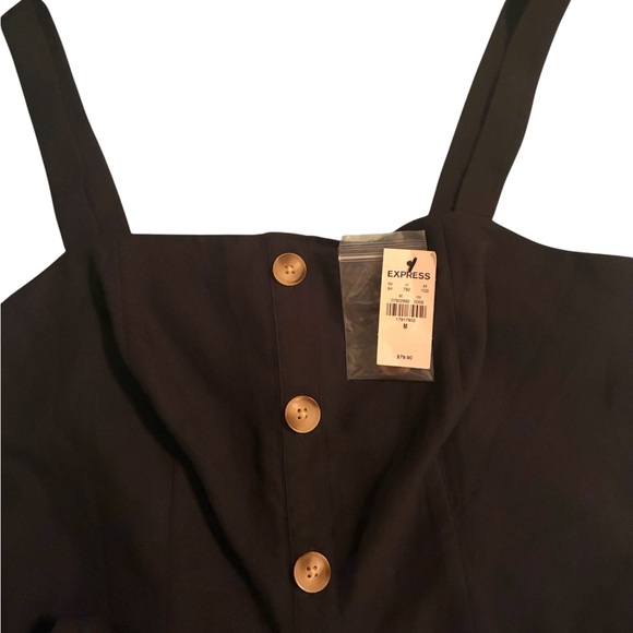 NWT EXPRESS BUTTON DOWN DRESS SIZE M - Picture 8 of 9